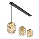 Lampa wisząca gold/mosiądz 3L WOLFRAM 21417/03/02 Lucide - zdjęcie produktu